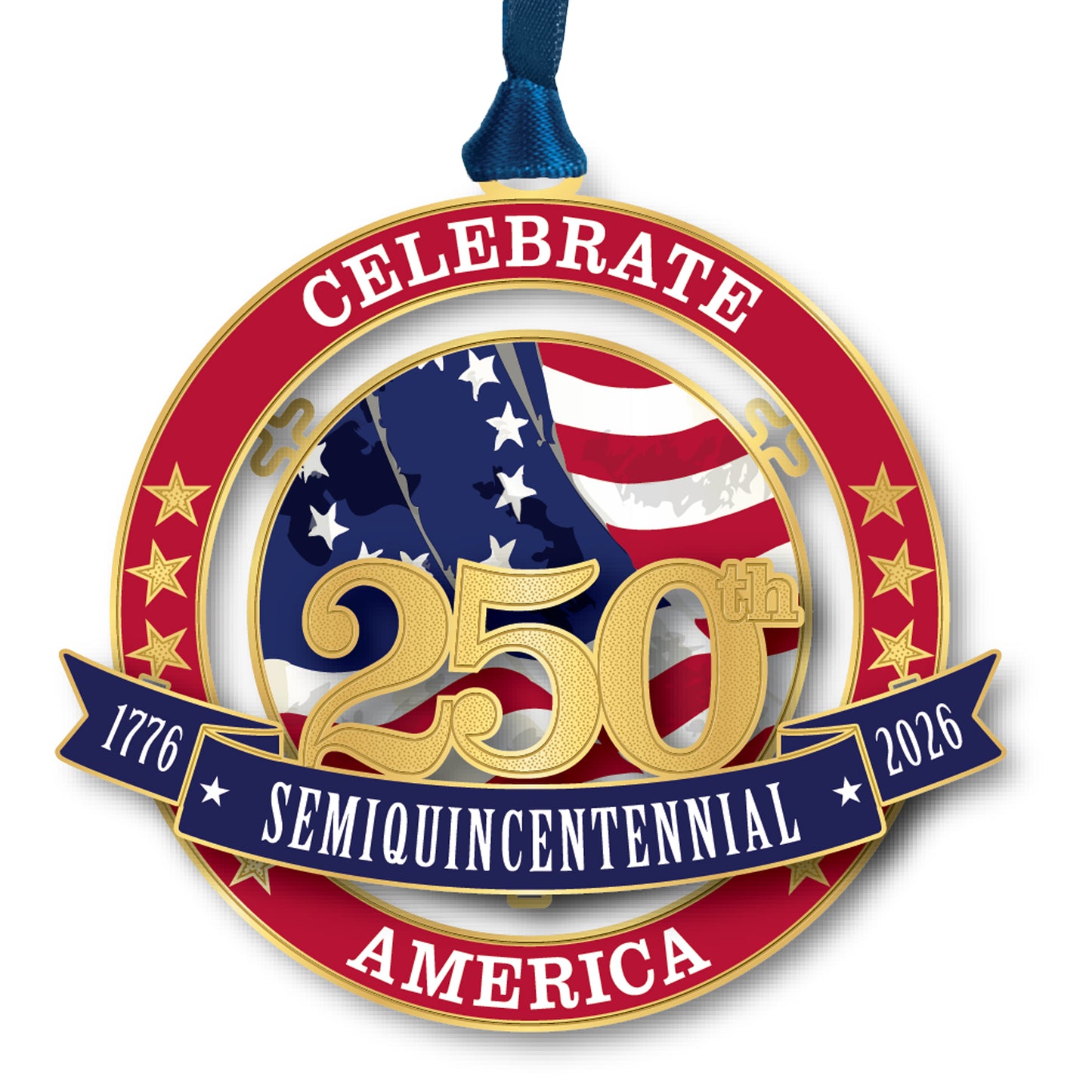 250 Americana Ornament Set