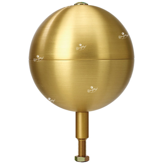 Flagpole Ball Ornament - Outdoor