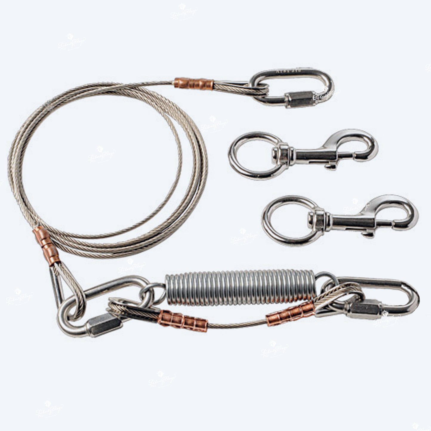 Heavy Duty Flag Arrangement - for Internal Cable Based Flagpole