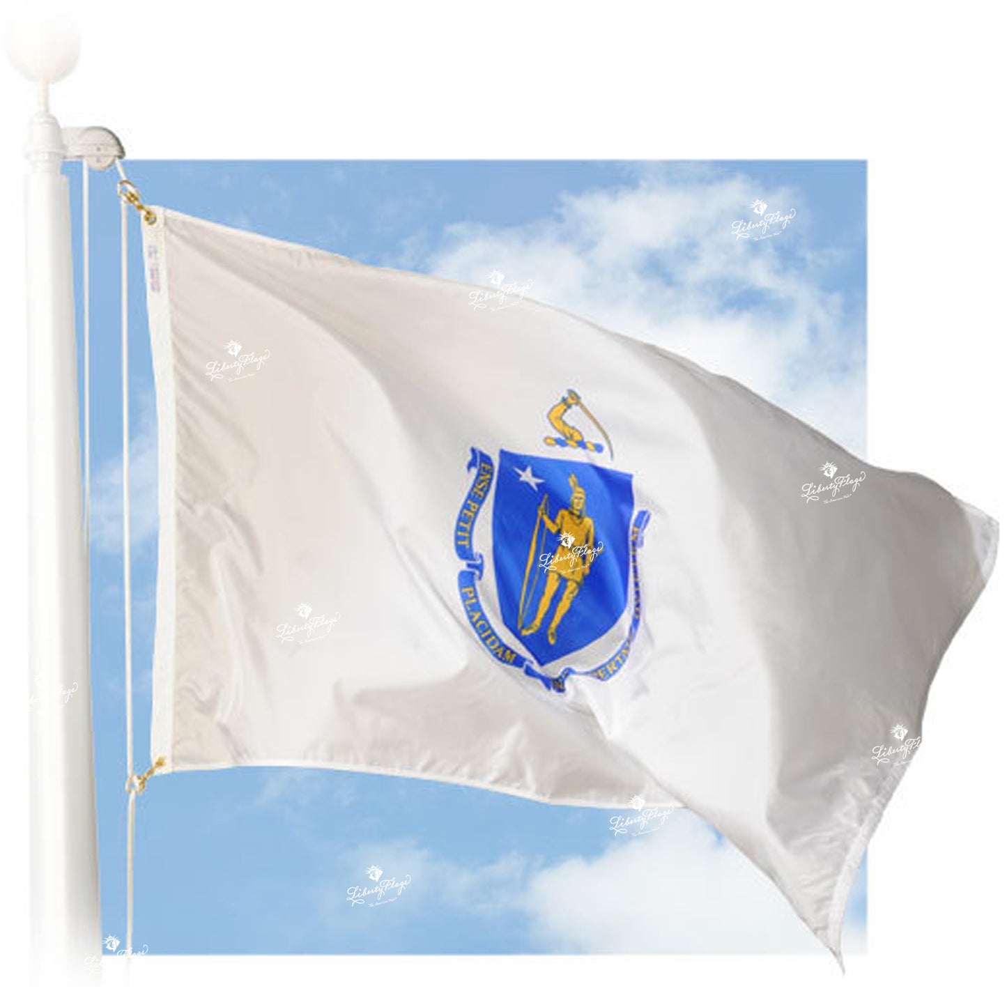 Massachusetts Nylon Outdoor Flags