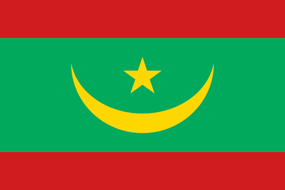 Mauritania Ceremonial Flags