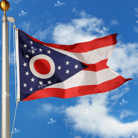Ohio Polyester Outdoor Flags