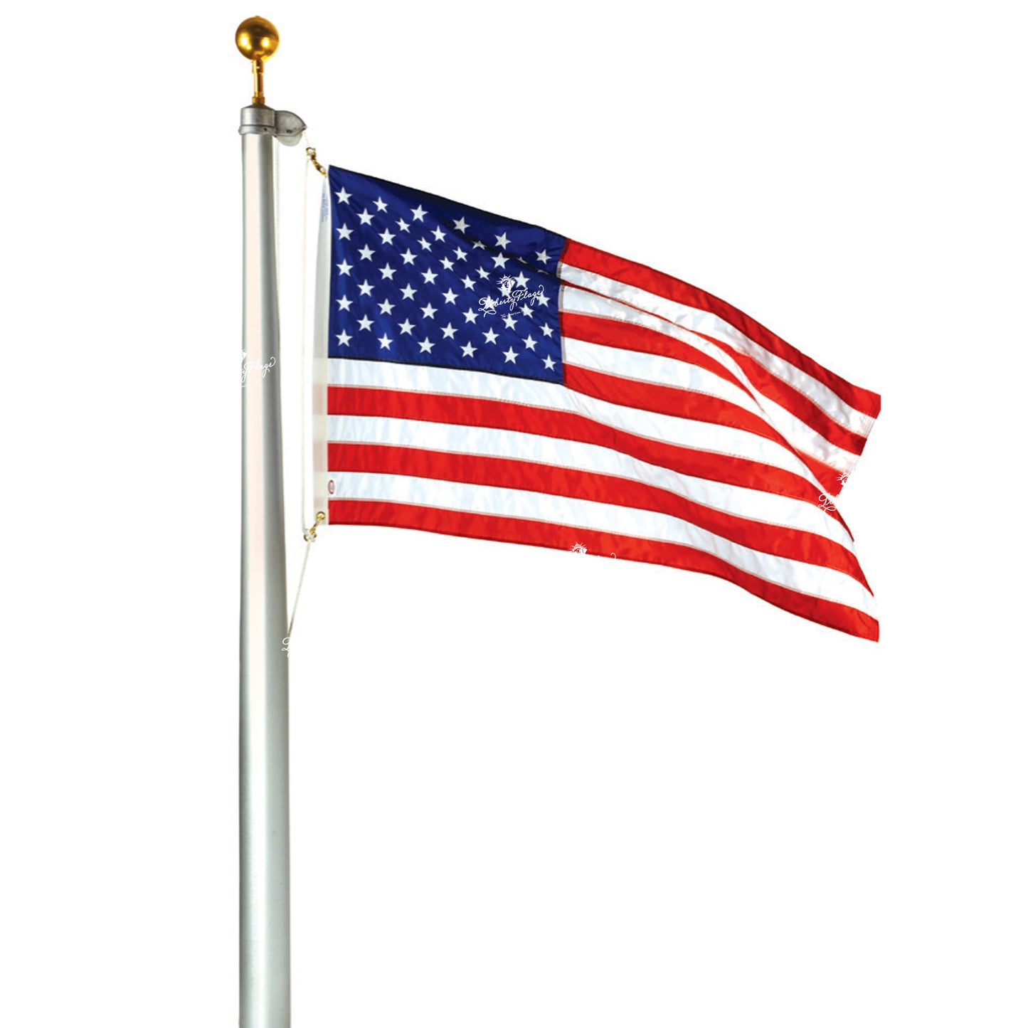 Liberty Flagpoles Residential - External Halyard