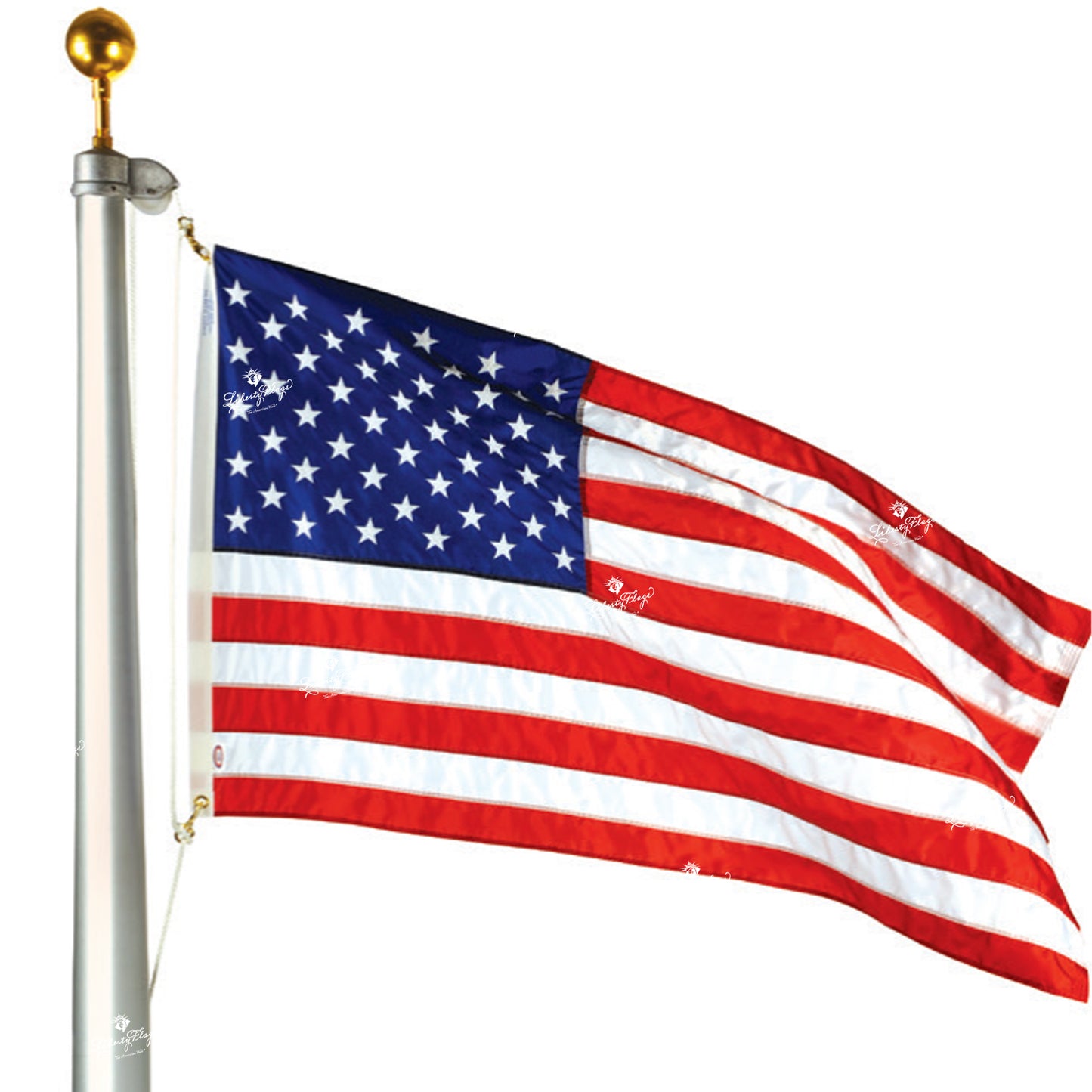 Liberty Flagpoles Residential - External Halyard