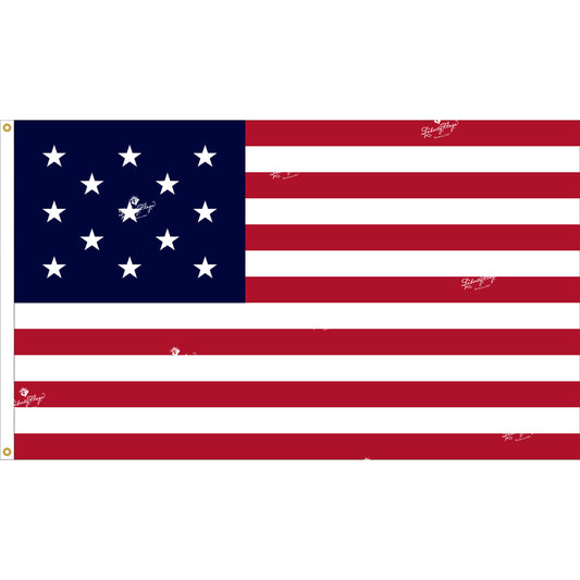 13 Star Outdoor Historic U.S. Flags 1777