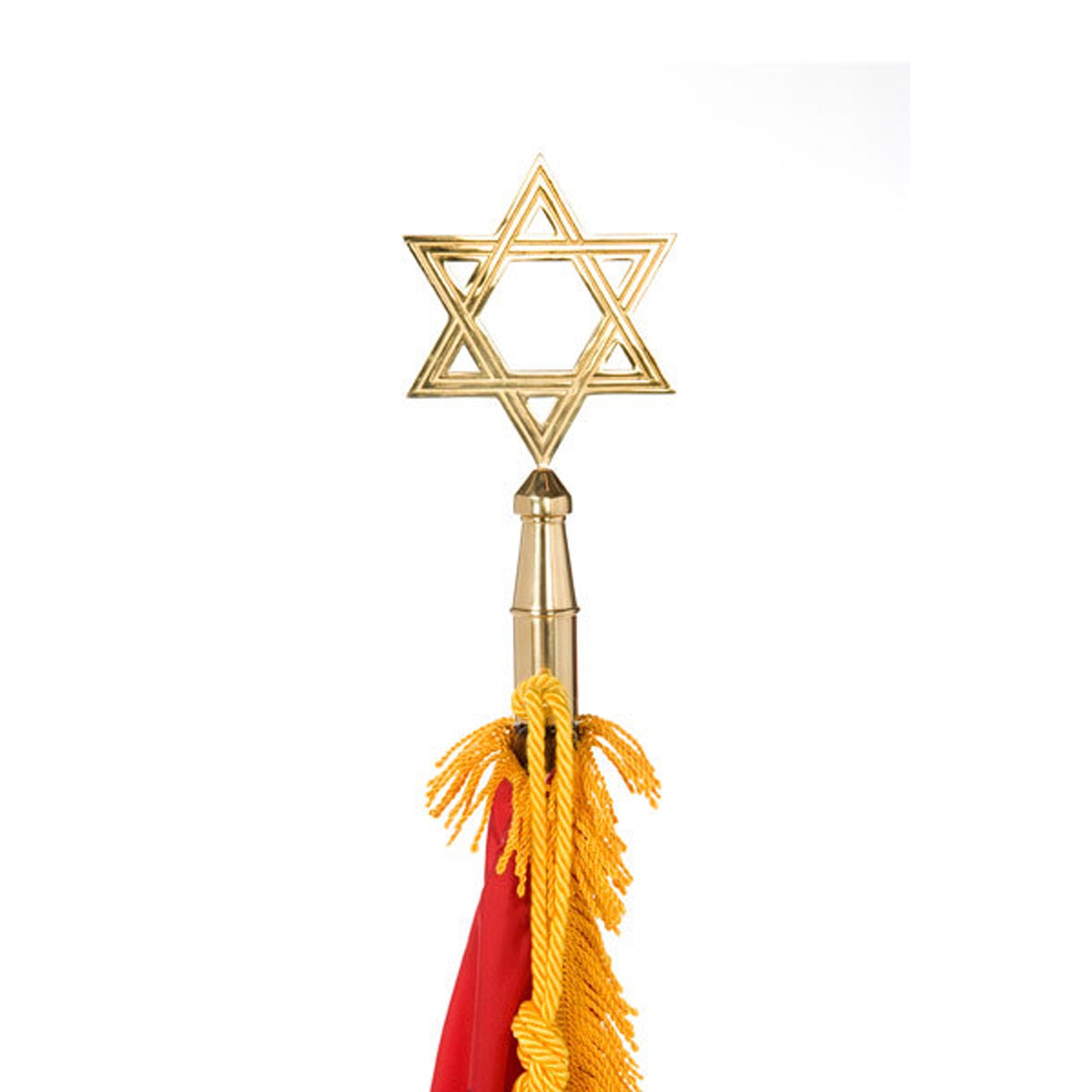 Ceremonial Flagpole Ornament - Star of David