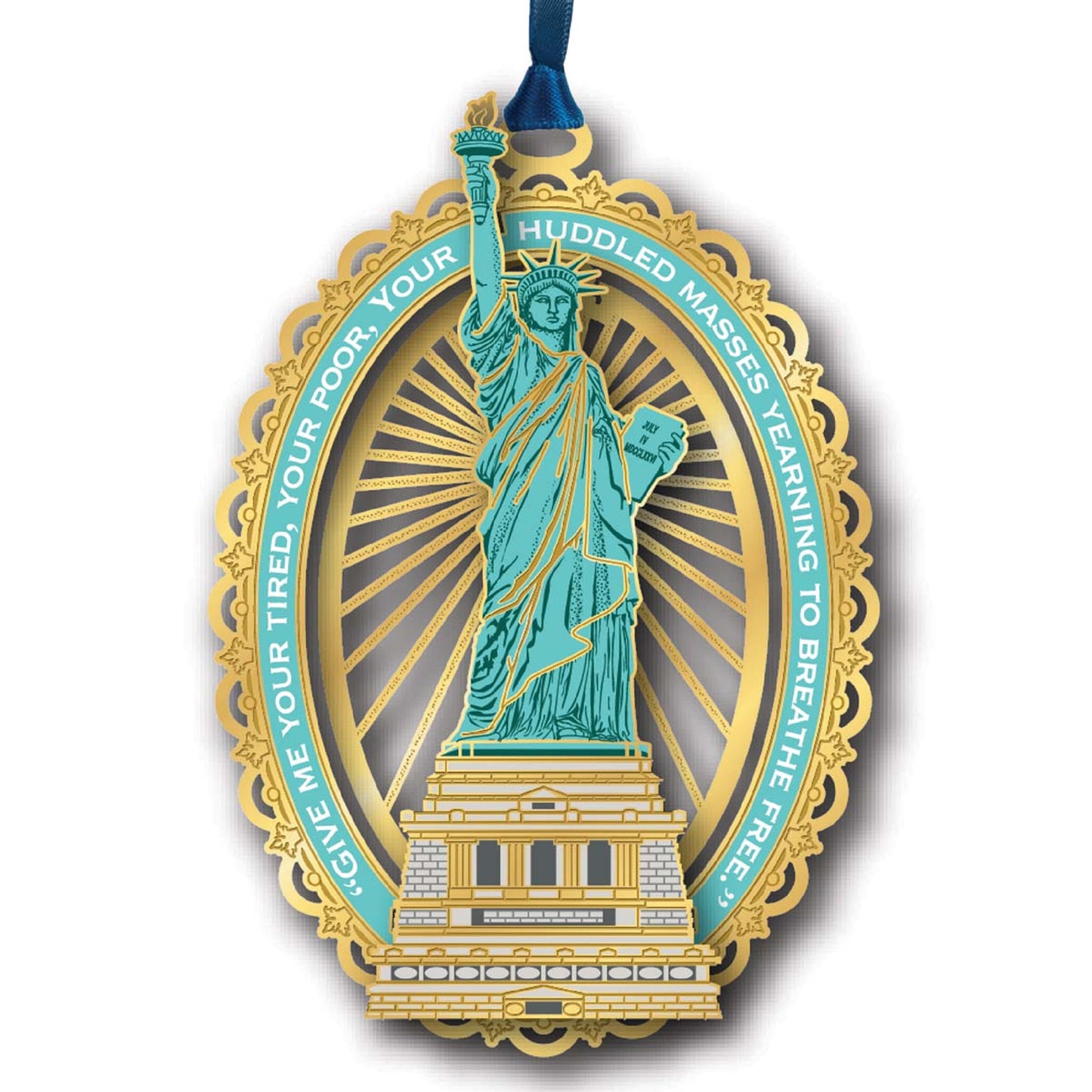 250 Anniversary Ornament Set