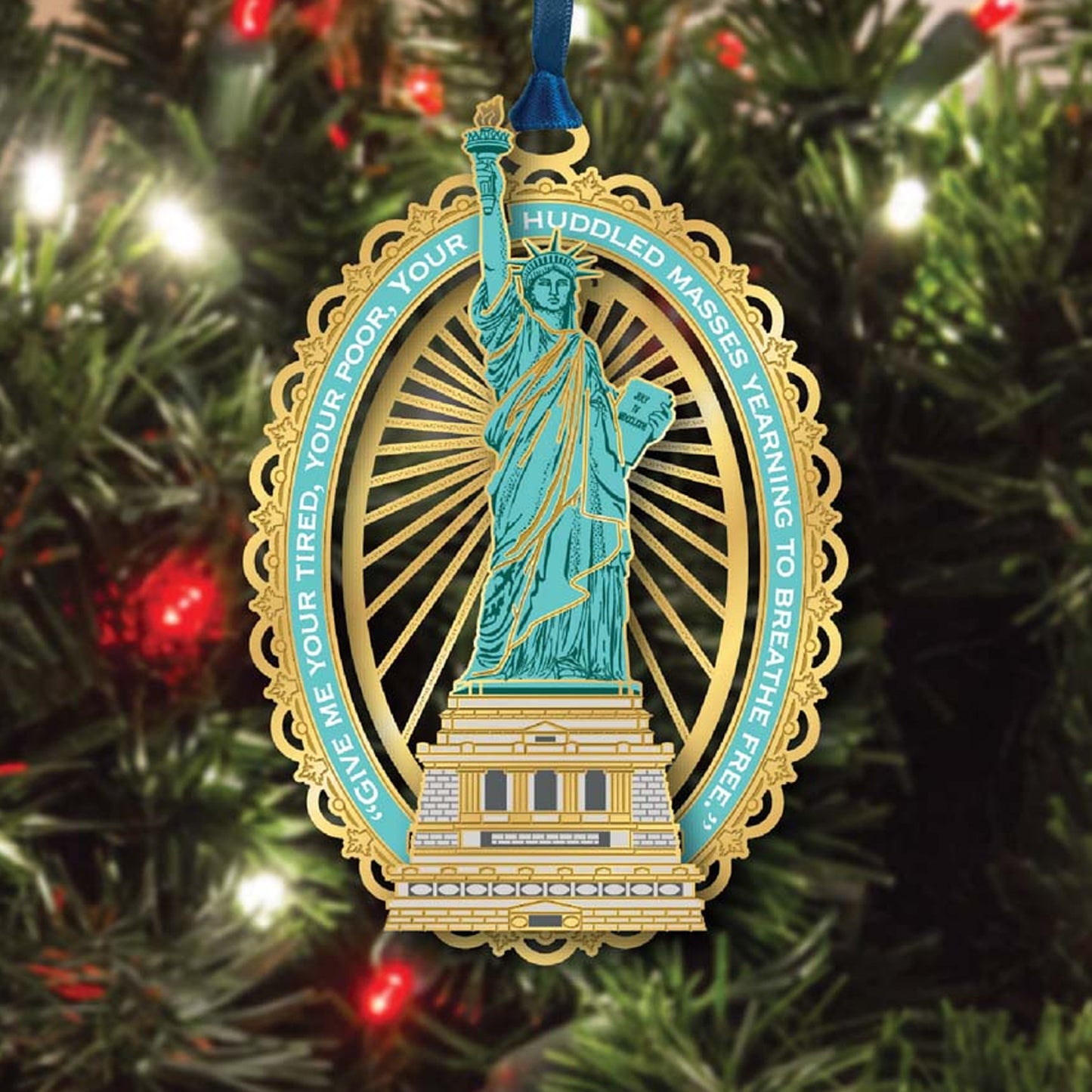 250 Anniversary Ornament Set