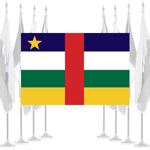 Central African Republic Ceremonial Flags