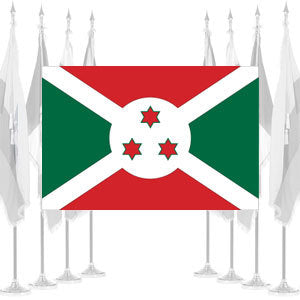 Burundi Ceremonial Flags