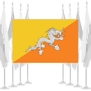 Bhutan Ceremonial Flags