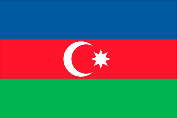 Azerbaijan Outdoor Flags