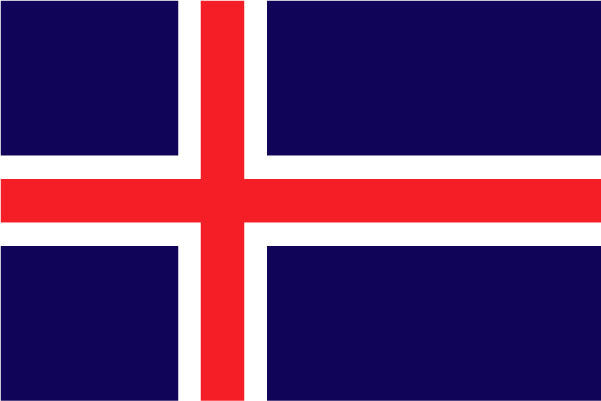 Iceland Ceremonial Flags