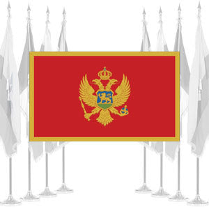 Montenegro Ceremonial Flags