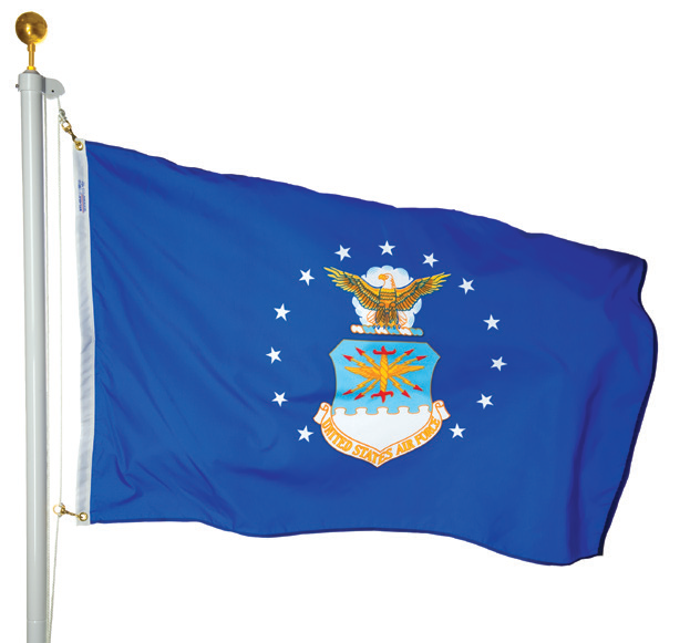 Military Polyester Outdoor Flags - Set of 5 flags only