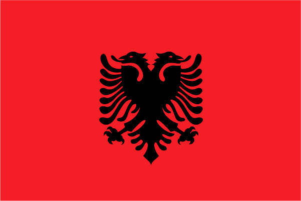Albania Ceremonial Flags