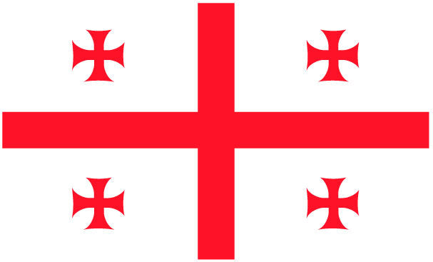 Georgia International Ceremonial Flags