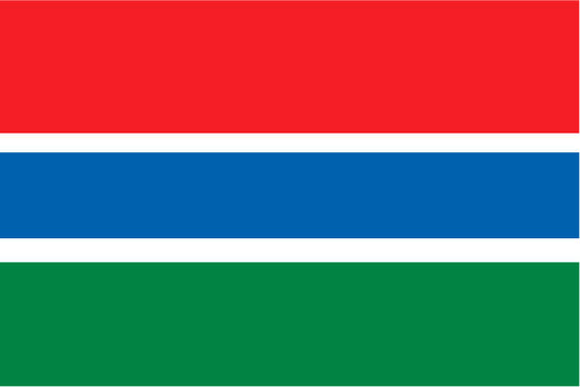 Gambia Outdoor Flags