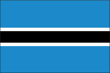Botswana Outdoor Flags