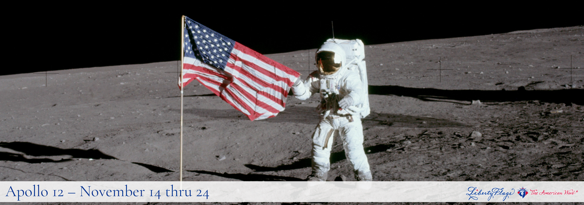 Apollo 12 — November 1969 | LIBERTY FLAGS, The American Wave®