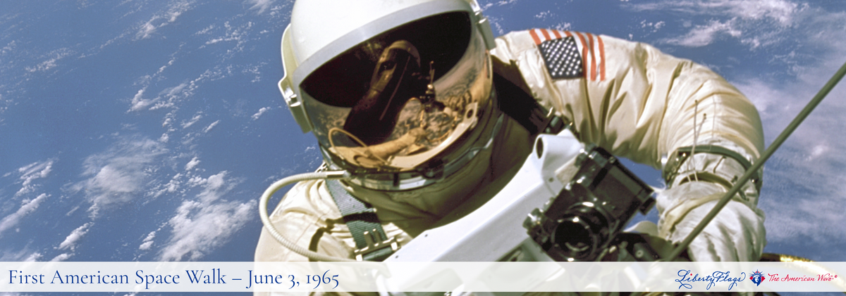 Gemini IV — The First American Spacewalk – LibertyFlags.com