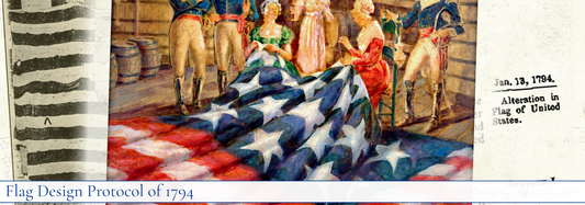 The Flag Act of 1794 — The Official U.S. Flag