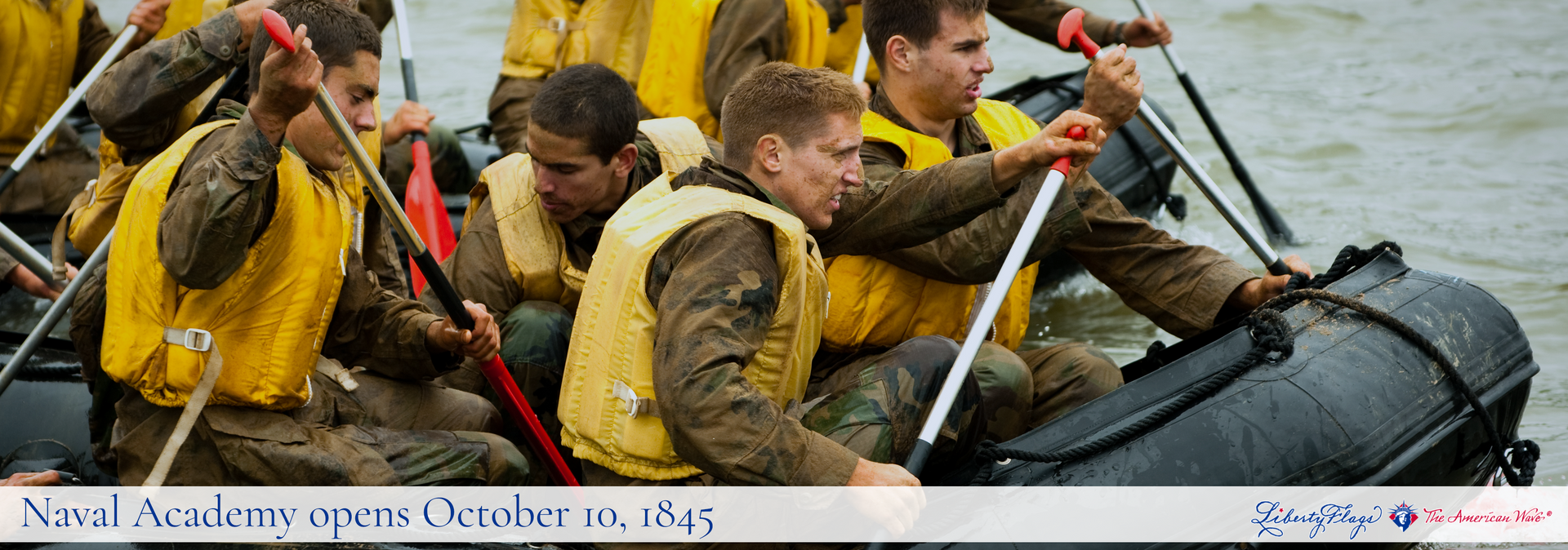 U.S. Naval Academy Opens, 1845 – LibertyFlags.com
