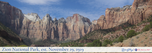 Zion National Park — November 19, 1919