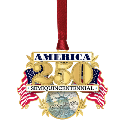 250 Years of America Ornament