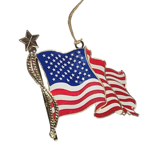American Flag Ornament