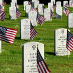 American - Stick Flags - Grave Marking