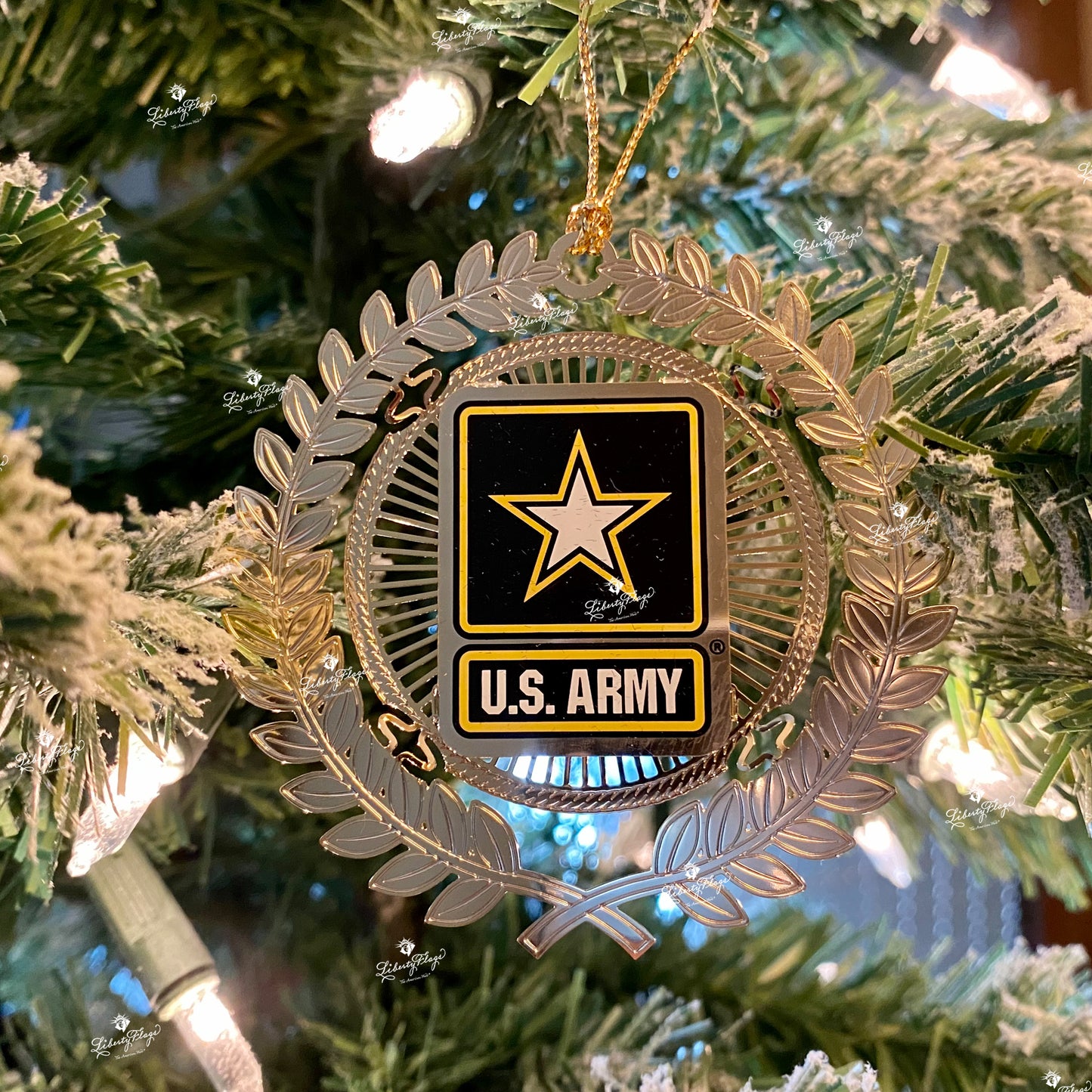 Army Filigree Ornament