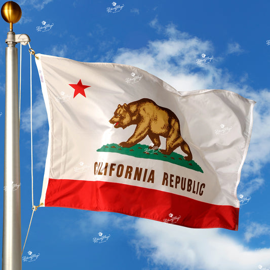 California Polyester Outdoor Flags