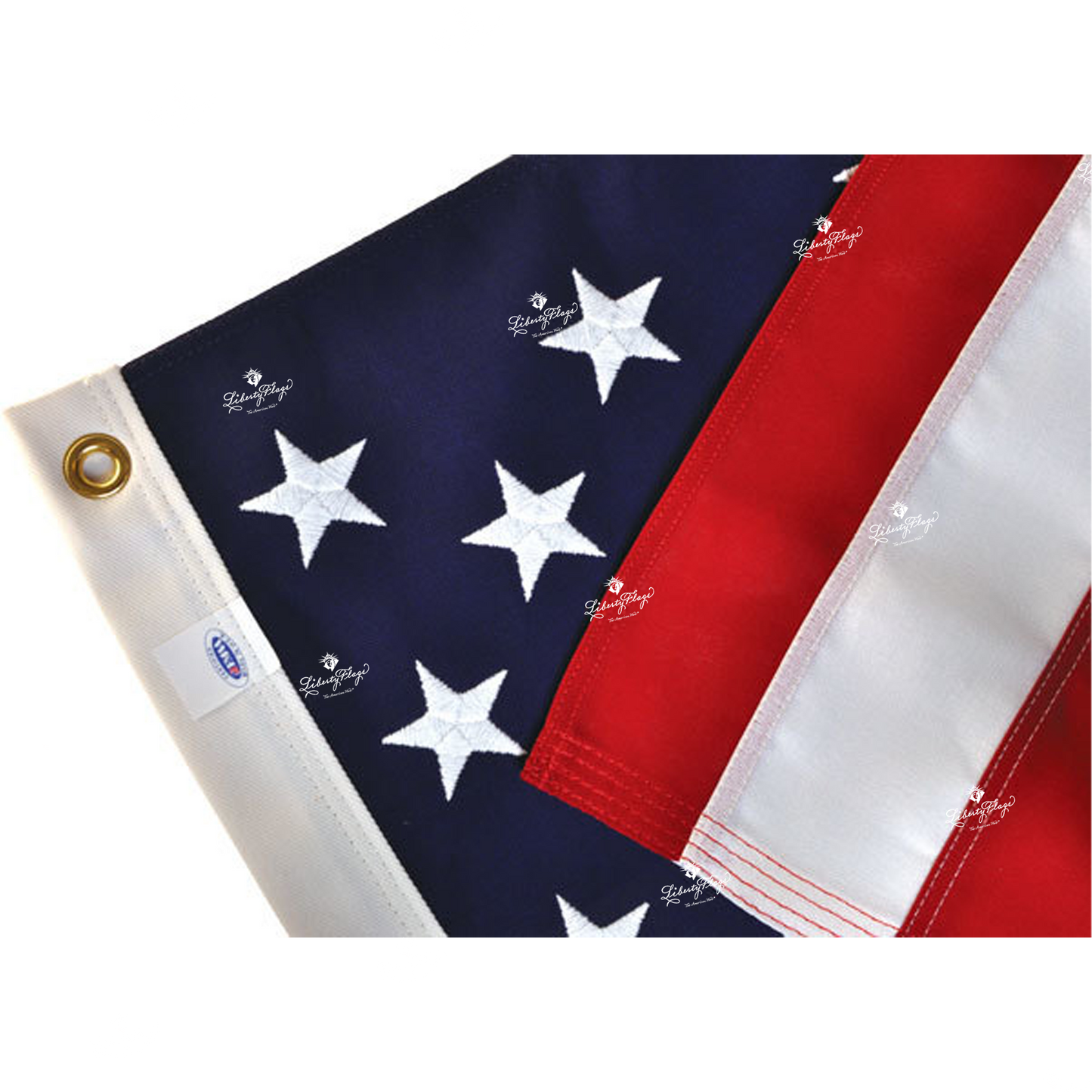 American Flags - Classic Traditional Cotton - Casket Size