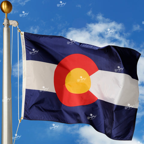 Colorado Polyester Outdoor Flags