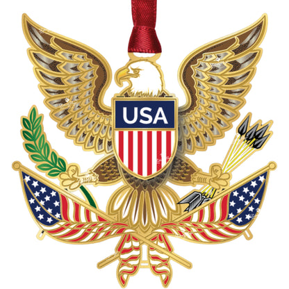 U.S.A. Eagle Ornament