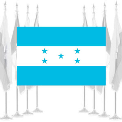 100% American-made Honduras Ceremonial flags