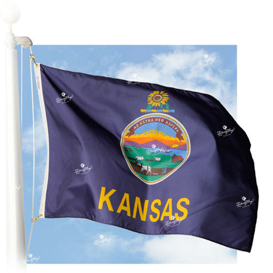 Kansas Nylon Outdoor Flags