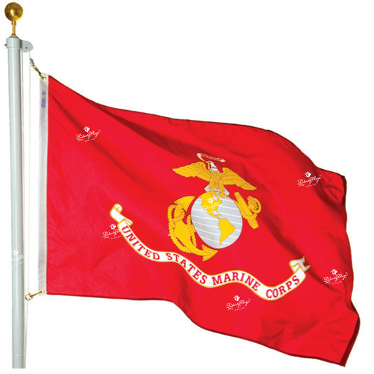 Marine Corps Polyester Outdoor Flags