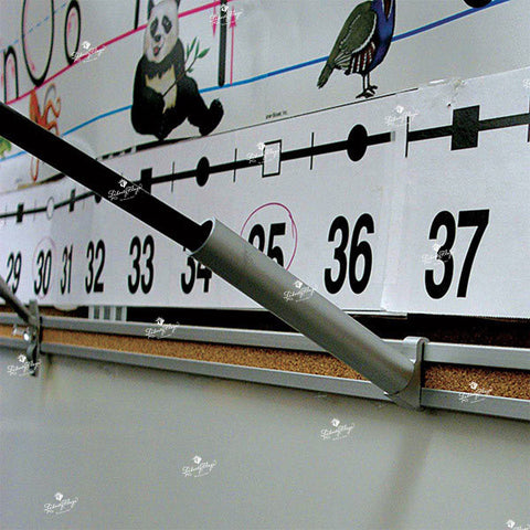 Map Rail Bracket - for Classroom Flags