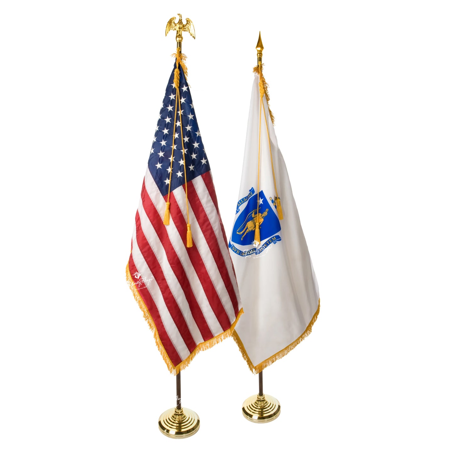 Massachusetts and U.S. Ceremonial Pairs