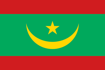 Mauritania Ceremonial Flags