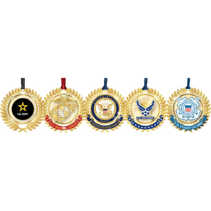 U.S. Military Ornament Complete Filigree Sets