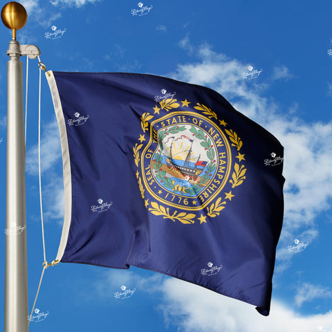 New Hampshire Polyester Outdoor Flags