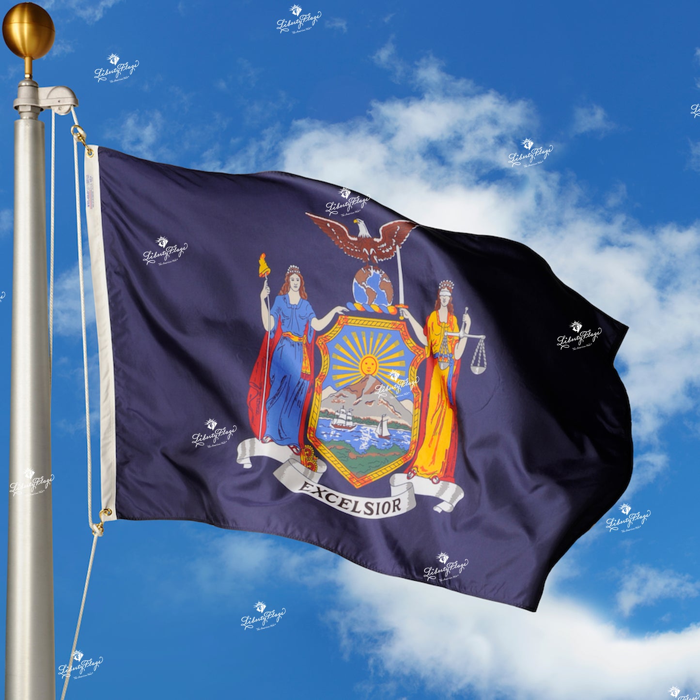 New York Polyester Outdoor Flags