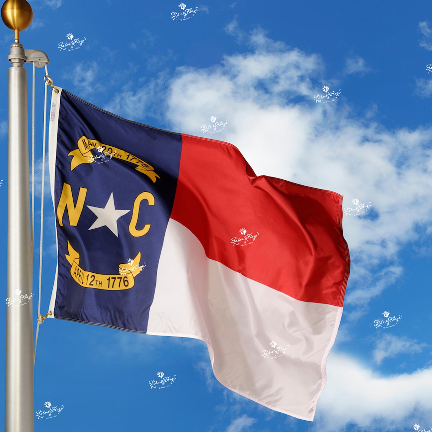 North Carolina Polyester Outdoor Flags