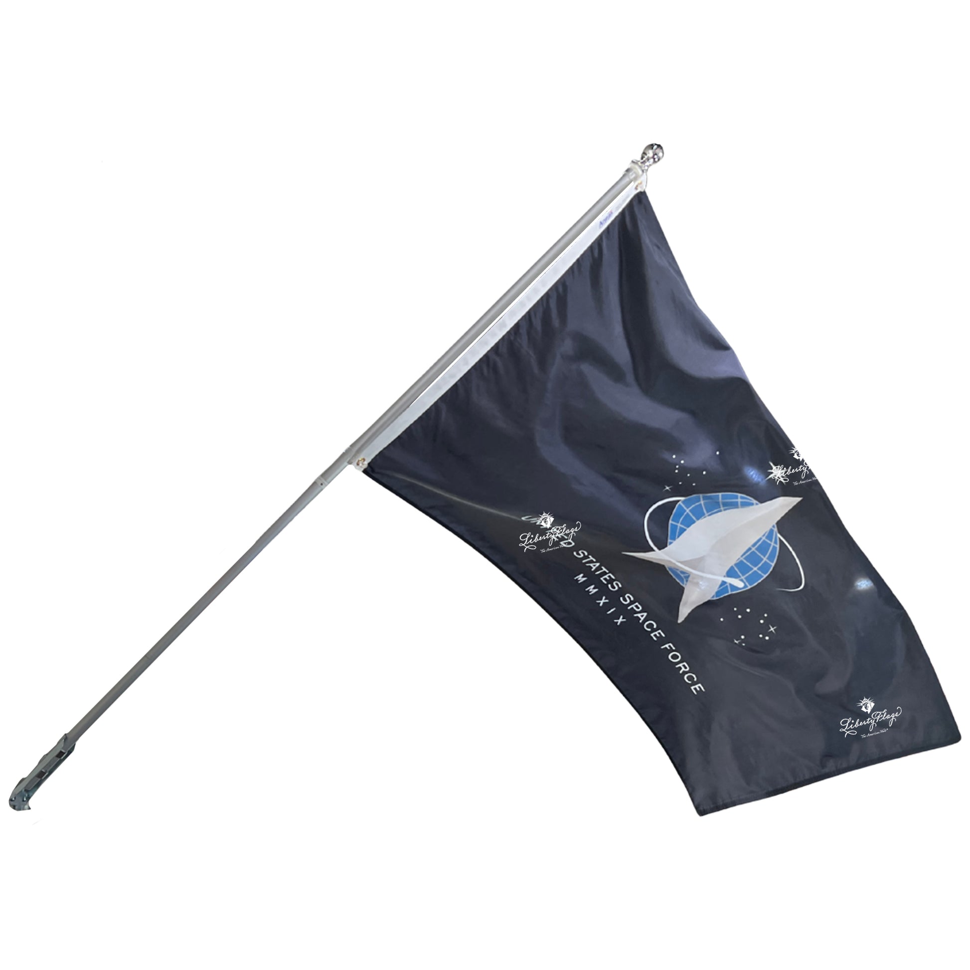 100% American-made U.S. Space Force flag with American Wave Mounting Kit