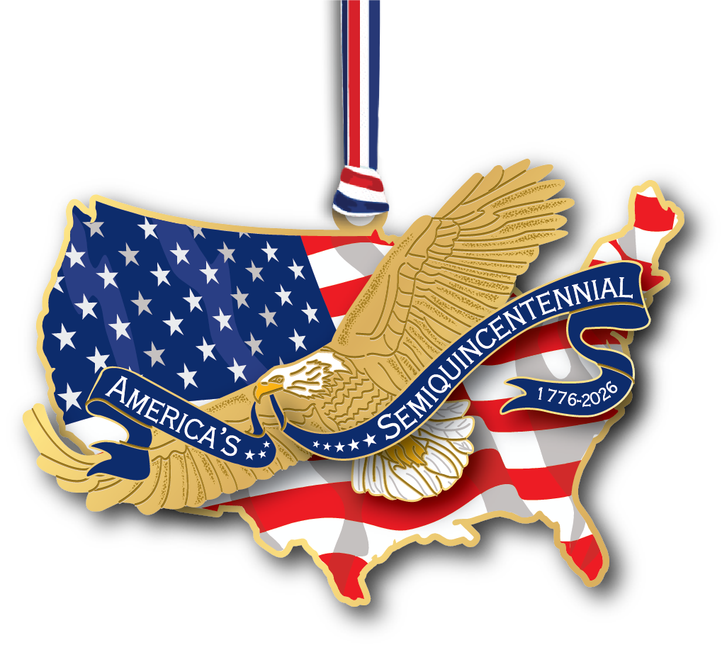 America 250 Semiquincentennial Eagle of Freedom Ornament