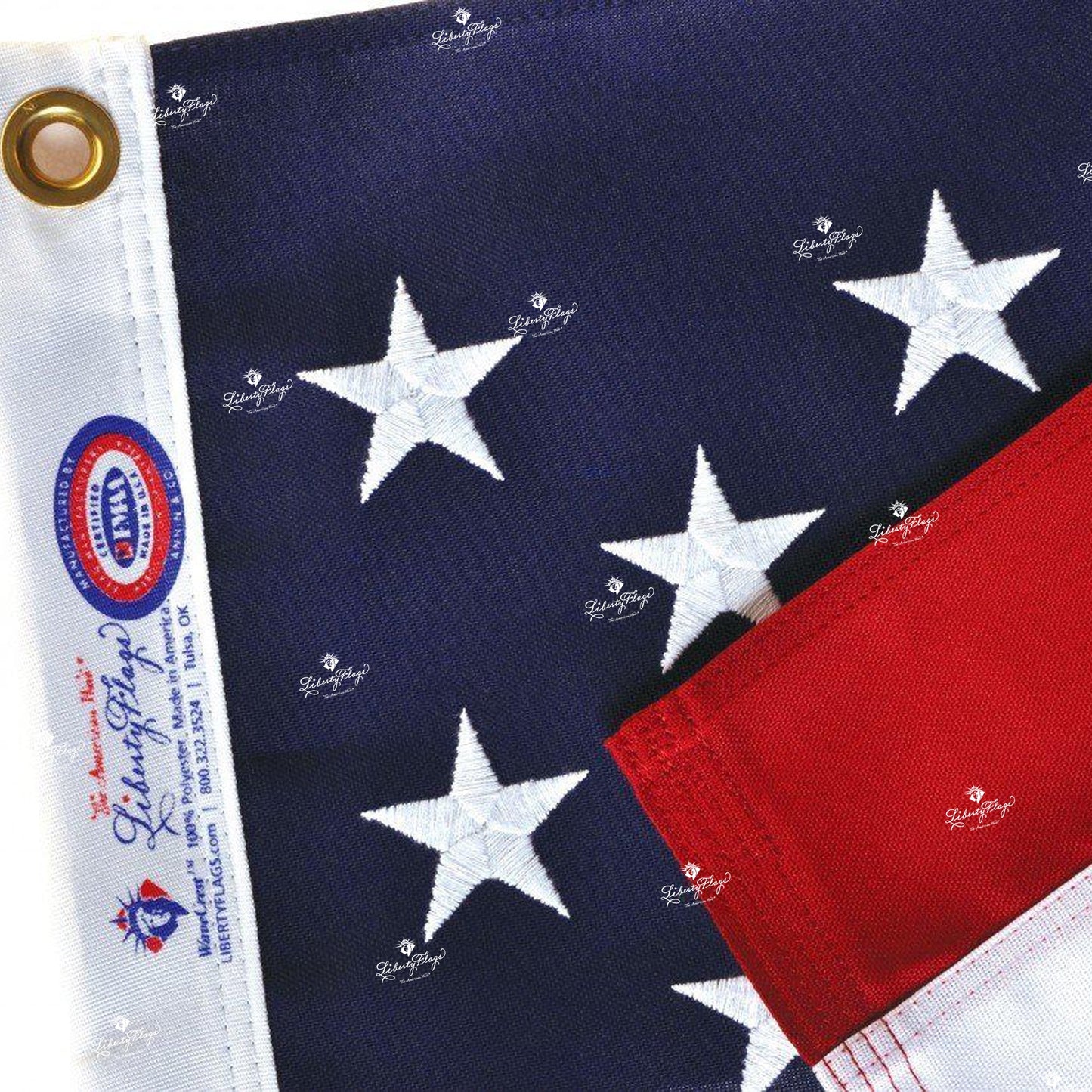 American Flags - Rugged WaveCrest™ Polyester