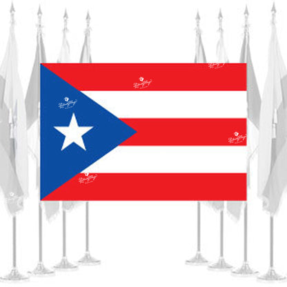 Puerto Rico Ceremonial Flags and Sets